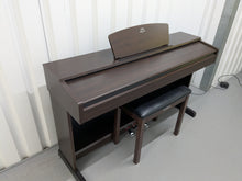 Load image into Gallery viewer, Yamaha Arius YDP-140 digital piano and stool dark rosewood finish stock # 24648