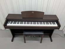 Load image into Gallery viewer, Yamaha Arius YDP-140 digital piano and stool dark rosewood finish stock # 24648