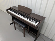 Load image into Gallery viewer, Yamaha Arius YDP-140 digital piano and stool dark rosewood finish stock # 24648