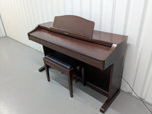 Load image into Gallery viewer, TECHNICS SX-PX662 DIGITAL PIANO AND STOOL IN MAHOGANY stock number 24649