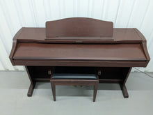Load image into Gallery viewer, TECHNICS SX-PX662 DIGITAL PIANO AND STOOL IN MAHOGANY stock number 24649