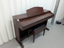 Load image into Gallery viewer, TECHNICS SX-PX662 DIGITAL PIANO AND STOOL IN MAHOGANY stock number 24649