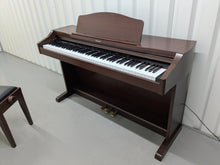 Load image into Gallery viewer, TECHNICS SX-PX662 DIGITAL PIANO AND STOOL IN MAHOGANY stock number 24649