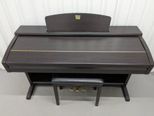 Load image into Gallery viewer, Yamaha Clavinova CVP-303 Digital Piano arranger + stool in dark rosewood stock #24650