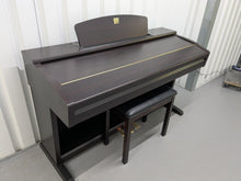Load image into Gallery viewer, Yamaha Clavinova CVP-303 Digital Piano arranger + stool in dark rosewood stock #24650