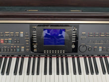 Load image into Gallery viewer, Yamaha Clavinova CVP-303 Digital Piano arranger + stool in dark rosewood stock #24650