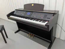 Load image into Gallery viewer, Yamaha Clavinova CVP-303 Digital Piano arranger + stool in dark rosewood stock #24650