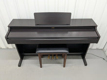Load image into Gallery viewer, Yamaha Arius YDP-163 Digital Piano in rosewood clavinova keyboard stock # 25002