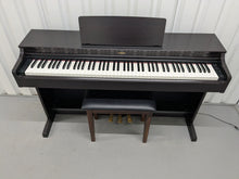 Load image into Gallery viewer, Yamaha Arius YDP-163 Digital Piano in rosewood clavinova keyboard stock # 25002