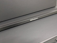Load image into Gallery viewer, Roland RP102 digital piano and stool in satin black finish stock number 25008
