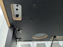 Load image into Gallery viewer, Roland RP102 digital piano and stool in satin black finish stock number 25008