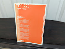 Load image into Gallery viewer, Yamaha Clavinova YDP-223 Digital Piano Full Size 88 keys 3 pedals stock nr 25020
