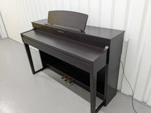 Load image into Gallery viewer, Yamaha Clavinova CLP-470 in dark rosewood with wooden keys action + stool #25009