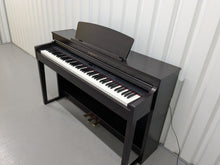 Load image into Gallery viewer, Yamaha Clavinova CLP-470 in dark rosewood with wooden keys action + stool #25009
