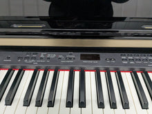Load image into Gallery viewer, Yamaha Clavinova CLP-340PE glossy black polished ebony Piano stock #25011