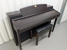 Load image into Gallery viewer, YAMAHA CLAVINOVA CLP-270 DIGITAL PIANO AND STOOL IN DARK ROSEWOOD stock nr 25012