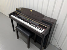 Load image into Gallery viewer, YAMAHA CLAVINOVA CLP-270 DIGITAL PIANO AND STOOL IN DARK ROSEWOOD stock nr 25012