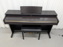 Load image into Gallery viewer, Yamaha Arius YDP-162 Digital Piano in rosewood, clavinova keyboard stock # 25014