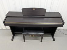 Load image into Gallery viewer, Yamaha Arius YDP-161 Digital Piano dark rosewood clavinova keyboard stock #25028
