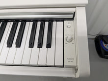 Load image into Gallery viewer, Yamaha Arius YDP-143 Digital Piano and stool in satin white finish stock #25032