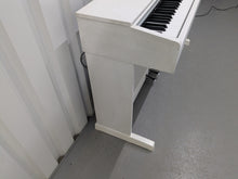 Load image into Gallery viewer, Yamaha Arius YDP-143 Digital Piano and stool in satin white finish stock #25032