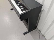 Load image into Gallery viewer, Yamaha Arius YDP-144 digital piano and stool in satin black finish stock #25033