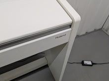 Load image into Gallery viewer, Roland F130R Digital Piano in white with matching colour stool stock # 25027
