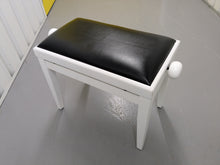 Load image into Gallery viewer, Roland F130R Digital Piano in white with matching colour stool stock # 25027