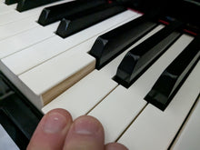 Load image into Gallery viewer, YAMAHA Clavinova MODUS CLP-F01 in Polished Ebony+Orange with stool stock #25039