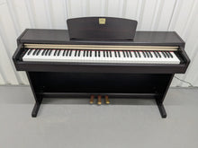 Load image into Gallery viewer, Yamaha Clavinova CLP-220 digital piano in dark rosewood stock #25024