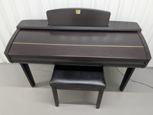 Load image into Gallery viewer, Yamaha Clavinova CVP-405 digital piano arranger in dark rosewood stock # 25041