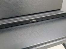 Load image into Gallery viewer, Yamaha Arius YDP-163 Digital Piano and stool in satin black clavinova keyboard stock # 25043