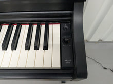 Load image into Gallery viewer, Yamaha Arius YDP-163 Digital Piano and stool in satin black clavinova keyboard stock # 25043