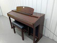 Load image into Gallery viewer, Yamaha Clavinova CLP-170 Digital Piano and stool in mahogany colour stock #25045