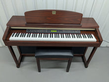 Load image into Gallery viewer, Yamaha Clavinova CLP-170 Digital Piano and stool in mahogany colour stock #25045