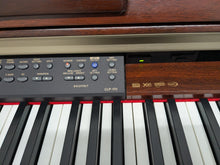 Load image into Gallery viewer, Yamaha Clavinova CLP-170 Digital Piano and stool in mahogany colour stock #25045