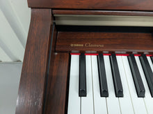 Load image into Gallery viewer, Yamaha Clavinova CLP-170 Digital Piano and stool in mahogany colour stock #25045