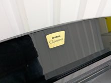 Load image into Gallery viewer, Yamaha Clavinova CLP-320PE Digital Piano and stool Glossy Black stock no 25047