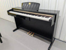 Load image into Gallery viewer, Yamaha Clavinova CLP-320PE Digital Piano and stool Glossy Black stock no 25047