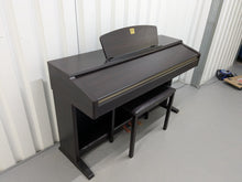 Load image into Gallery viewer, Yamaha Clavinova CLP-120 Digital Piano and stool in dark rosewood stock #25061