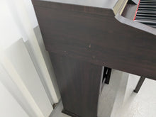 Load image into Gallery viewer, Yamaha Clavinova CLP-120 Digital Piano and stool in dark rosewood stock #25061