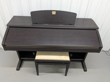 Load image into Gallery viewer, Yamaha Clavinova CVP-301 Digital Piano / arranger and stool rosewood stock #25054