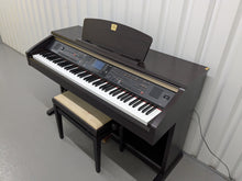 Load image into Gallery viewer, Yamaha Clavinova CVP-301 Digital Piano / arranger and stool rosewood stock #25054