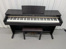 Load image into Gallery viewer, Yamaha Arius YDP-162 Digital Piano in rosewood, clavinova keyboard stock # 25053