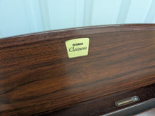 Load image into Gallery viewer, Yamaha Clavinova CLP-150 digital piano and stool in mahogany stock #25064