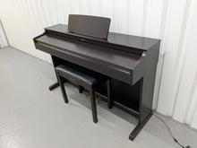 Load image into Gallery viewer, Yamaha Arius YDP-163 Digital Piano and stool in dark rosewood clavinova keyboard stock # 25052