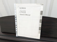 Load image into Gallery viewer, Kawai CN22 digital piano and stool In dark rosewood finish stock number 25069