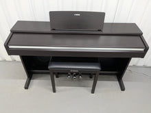 Load image into Gallery viewer, Yamaha Arius YDP-142 Digital Piano and stool in dark rosewood stock #25066