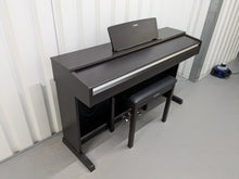 Load image into Gallery viewer, Yamaha Arius YDP-142 Digital Piano and stool in dark rosewood stock #25066