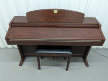 Load image into Gallery viewer, Yamaha Clavinova CLP-950 Digital Piano and stool in mahogany stock nr 25056